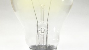 clear light bulb idea