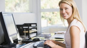 woman-smiling-working-at-home